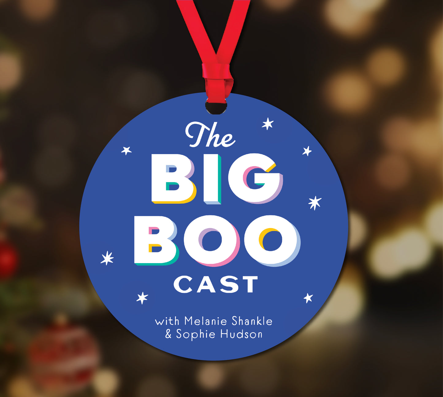 The Big Boo Cast Acrylic Christmas Ornament